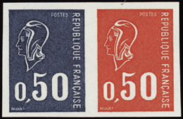 N°1664 0,50 M. De Béquet Paire Essais De Couleur   Qualité:** Cote:.....€ - Altri & Non Classificati