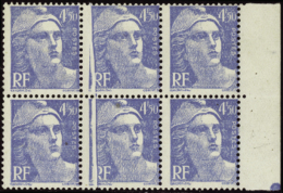 N°718 A Pli Accordéon Sur 2ex Dans Bloc De 6 Timbres   Qualité:* Cote:.....€ - Altri & Non Classificati