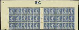 N°140 Bloc De 30 Timbres Manchette GC Mill 8   Qualité:** Cote:474€ - Altri & Non Classificati