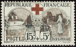 N°156 15c+5c Croix-rouge   Qualité:** Cote:300€ - Autres & Non Classés