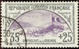 N°152 35c+25c Orphelins TB   Qualité:OBL Cote:160€ - Other & Unclassified