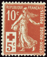 N°147 10c+5c Croix-rouge   Qualité:** Cote:100€ - Autres & Non Classés