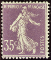 N°136 35c Violet Clair   Qualité:* Cote:170€ - Autres & Non Classés