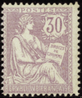N°128 30c Mouchon Violet   Qualité:** Cote:1000€ - Other & Unclassified