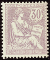 N°128 30c Violet   Qualité:** Cote:1000€ - Autres & Non Classés