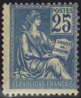 N°114 25c Bleu   Qualité:** Cote:375€ - Autres & Non Classés