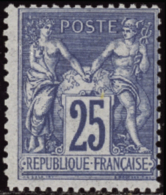 N°79 25c Bleu   Qualité:** Cote:750€ - Otros & Sin Clasificación