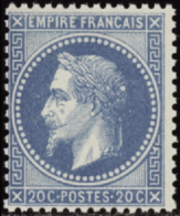 N°29 B 20c Bleu   Qualité:** Cote:300€ - Autres & Non Classés