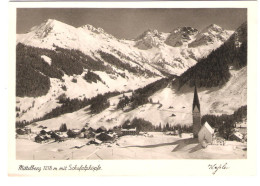 Österreich - Mittelberg Mit Schafalpköpfe - Kleinwalsertal - Kleinwalsertal