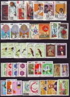 1960-1990 Cuba, Lot Of 177 Stamps In Complete & Different Sets + 4 S/s, MH & MNH - Colecciones & Series