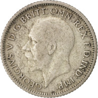 Monnaie, Grande-Bretagne, George V, 6 Pence, 1929, TTB, Argent, KM:832 - H. 6 Pence