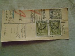 D138754  Hungary  Parcel Post Receipt 1939 - Pacchi Postali