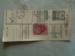 D138757  Hungary  Parcel Post Receipt 1939  KOMÁDI - Postpaketten