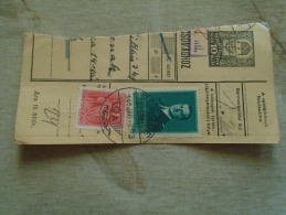 D138767 Hungary  Parcel Post Receipt 1941  Horthy Stamp  - GÉRCZE GÉRCE - Colis Postaux