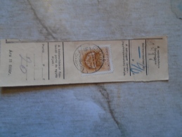 D138769 Hungary  Parcel Post Receipt 1939   CINKOTA - Colis Postaux