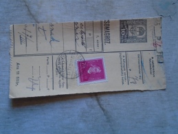 D138784 Hungary  Parcel Post Receipt 1939 - Colis Postaux