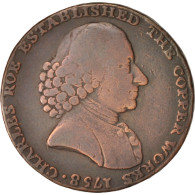 Grande-Bretagne, Jeton, Macclesfield Halfpenny, 1792, TTB+, Cuivre - Sonstige & Ohne Zuordnung