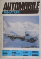 AUTOMOBILE MINIATURE - N.20 DECEMBRE 1985 - RENAULT 4CV - Frankrijk