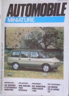 AUTOMOBILE MINIATURE - N.23 MARS 1986 - RENAULT ESPACE - France