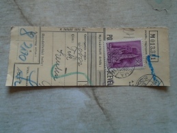 D138787  Hungary  Parcel Post Receipt 1939  GYOMA - Paketmarken