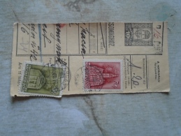D138801 Hungary  Parcel Post Receipt 1939  KARCAG - Paketmarken