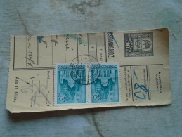 D138809 Hungary  Parcel Post Receipt 1939  KISKUNMAJSA - Parcel Post