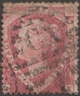 GB 1870 Y&T 52 SG 127 Michel 37. Victoria 1 1/2 P Rouge Carminé, Filigrane Couronne. Planche 3. Lettres ES - Used Stamps