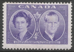 Canada. 1951 Royal Visit. 4c MH. SG 440 - Neufs