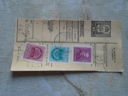 D138812 Hungary  Parcel Post Receipt 1939 - Postpaketten