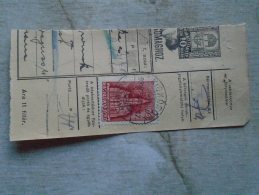 D138823 Hungary  Parcel Post Receipt 1939   KISKÖRÖS - Paquetes Postales