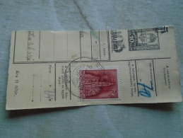 D138861  Hungary  Parcel Post Receipt 1939 - Paquetes Postales