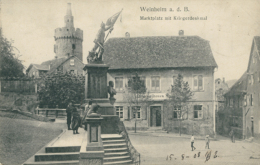 DE WEINHEIM / Marktplatz / - Weinheim