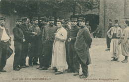 DE WESEL / Friedrichsfeld, Verwundete Kriegsgefangene / - Wesel