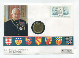 Monaco 1 Franc 1977 UNC Lettre " Le Prince RAINIER III " # 1 - 1960-2001 Nieuwe Frank