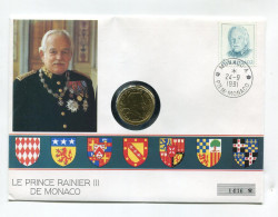 Monaco 1 Franc 1977 UNC Lettre " Le Prince RAINIER III " # 2 - 1960-2001 Nouveaux Francs