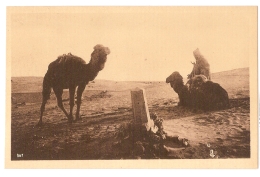 AFRICA - ALGERIA - BOU SAADA / Bou Saâda - GRAND DESERT - PHOTO COMBIER 1920s - Andere Städte