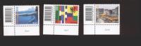 Schweiz  ** .   MiNr. 2268 - 2270 Städte Der Schweiz Neuheit 2012 Selbstklebend Eckrand Mit Strichkodierung  Ungefaltet - Unused Stamps