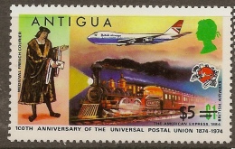 ANTIGUA 1975 $5 On $1 SG 424 UNHM #VN143 - 1960-1981 Autonomie Interne