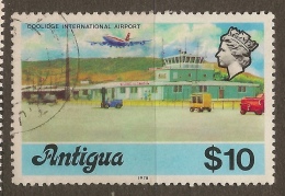 ANTIGUA 1976 $10 SG 486A U #VN114 - 1960-1981 Ministerial Government