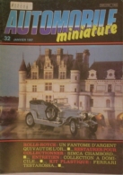 AUTOMOBILE MINIATURE - N.32 - JANVIER 1987 - SIMCA CHAMBORD - France
