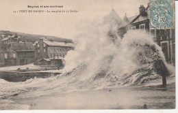 14 - PORT EN BESSIN - La Tempête Du 21 Février - Port-en-Bessin-Huppain