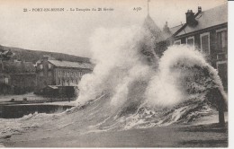 14 - PORT EN BESSIN - La Tempête Du 21 Février - Port-en-Bessin-Huppain