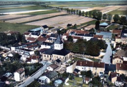 Bazancourt. Vue Aérienne. Centre, Groupe Scolaire... - Bazancourt