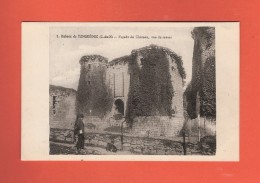 CPA..dépt 22..TONQUEDEC  :  Façade Du Château , Vue De Revers  : Voir Les 2 Scans - Tonquédec