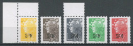 SPM MIQUELON 2008  N° 932/936 ** Neufs = MNH Superbes Cote 4,80 € Marianne De Beaujard Série Courante - Unused Stamps
