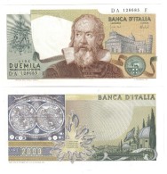 2000 Lire Galileo 08 10 1973 Fds LOTTO 1099b - 2.000 Lire