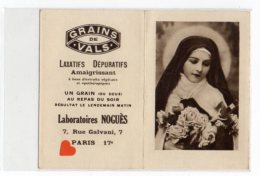 39899-ZE-CALENDRIER-Année 1936-GRAINS DE VALS-Laboratoirees NOGUES-PARIS------Sainte Vierge - Tamaño Pequeño : 1921-40