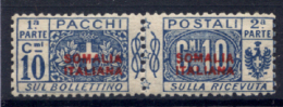Somalia 1926 Pacchi Postali Sass.31 */MH VF/F - Somalia
