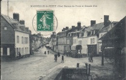 OISE - 60 - MARSEILLE LE PETIT - Bureau De Poste Et Grande Rue - Marseille-en-Beauvaisis