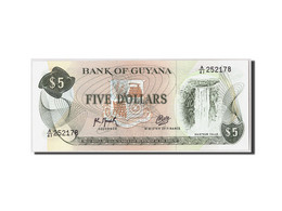 Billet, Guyana, 5 Dollars, Undated (1992), KM:22f, NEUF - Guyana